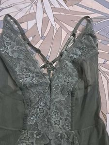 Lace Trim Bodysuit