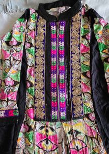 Vibrant Embroidered Kurta