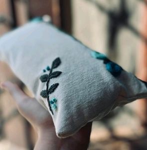 Hand Embroidered Clutch