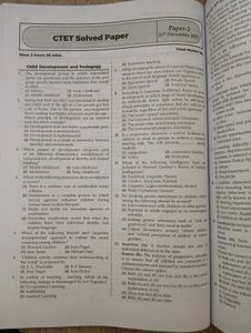 CTET 18 Solved Papers by Oswaal Books