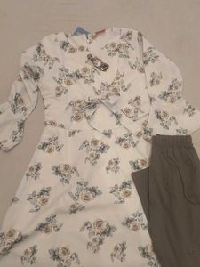 Beautiful Floral Dress for Girls