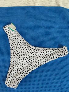 Dalmatian Print Bikini Bottom(SHEIN)