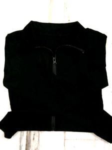 Black Zip-Up Jacket