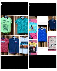 8 Boys' T-Shirt Bundle (Size Varies)