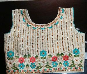 Embellished Floral Blouse