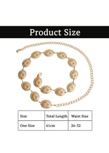Gold Metal Chain Belt