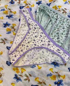 Floral Print Briefs - Pack of 2 not mine