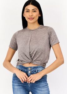 ONLY Twist Front Knit Top