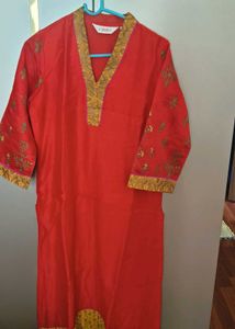 Elegant orange Kurta