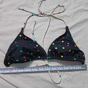 ⭐ Cute Polka Dot Bikini Top