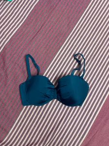 Teal Push-Up Bra