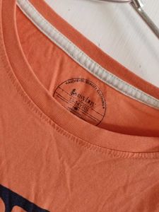 Orange Graphic T-Shirt
