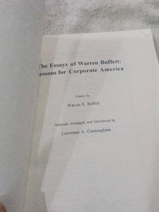 The Essays of Warren Buffett