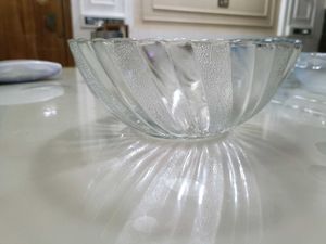 Elegant Glass Serving Bowl
