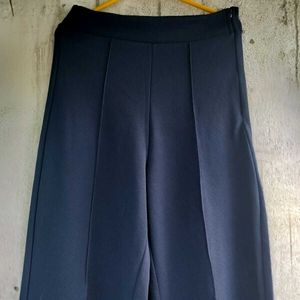 navy blue straight pants ✧