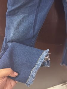 Flared Denim Jeans