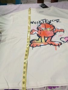 Garfield Graphic T-Shirt - Cream