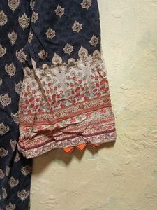 Elegant zari  Embroidered Kurta