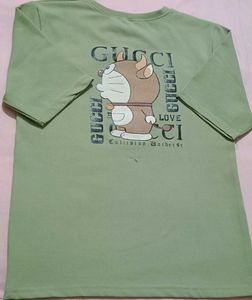 Mint Green Graphic Tee