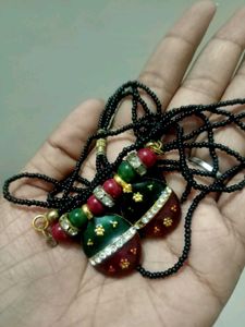 Unique Beaded Necklace with Pendants