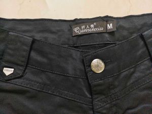 Black Cuffed Shorts