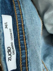 Zudio Orlando Loose Fit Jeans