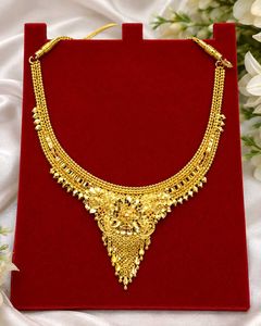 Golden Look Imitation Necklace – Perfect for Weddi