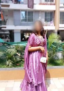 Elegant Lavender Lehenga Choli