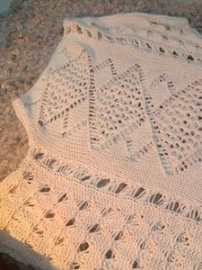 Chic White Crochet Knit Top