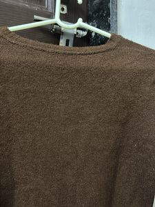 Cozy Brown V-Neck Cardigan