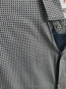 Men's Patterned Long-Sleeve Shirt