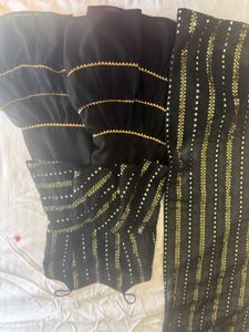 Designer Black Sequined Lehenga Choli