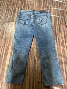 Calvin Klein Distressed Blue Jeans