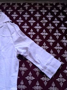 Classic White Button-Up Shirt