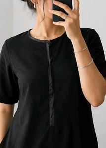 Simple black dress