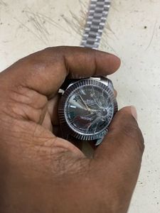 Rolex Watch(3rd)with Cracked Glass