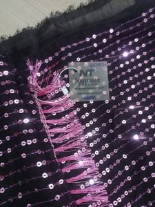Designer georgette double Shade sequence Saree