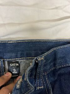 Classic Dark Wash Wide Leg Jeans