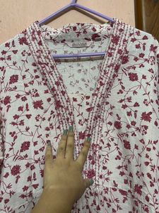 Floral Anarkali Kurta