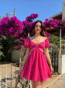 Pinteresty Pink Blossom Dress