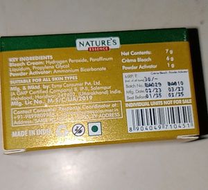 Nature's Gold Cream Bleach