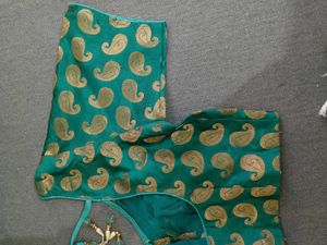 combo of Green Polka Dot Blouse.