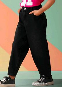 😎Stylish Baggy Black Denim Jeans😎