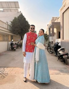 Matching Ethnic Outfit Set