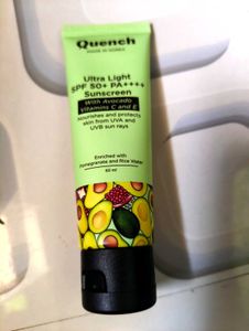 Quench Ultra Light Sunscreen SPF 50+
