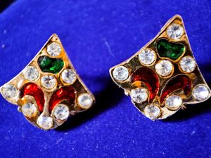 12pairs of NEW covering Gold Flower Earrings