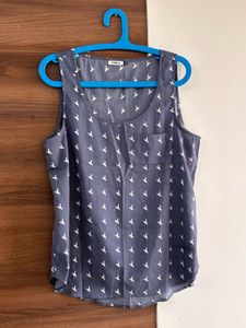 ONLY Cute Bird Print Tank Top