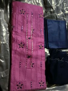 New Dress Material Unstitched No Return