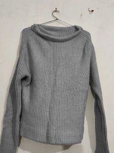 blue Knit t-shirt