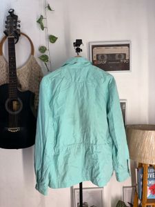 Ralph Lauren Teal Windbreaker Jacket